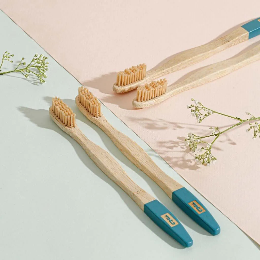 Brosses à dents en bambou 100 % biologiques de haute qualité