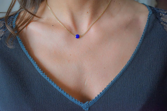 Collier Cyrille Lapis
