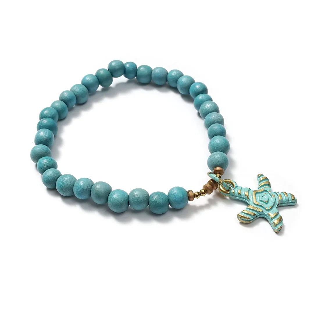 Bracelet Etoile de Mer Turquoise