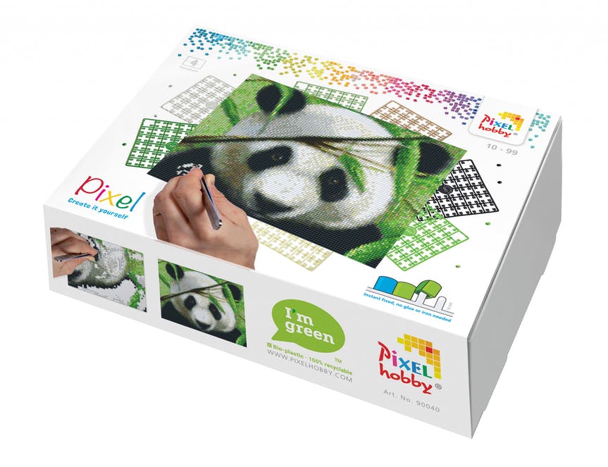 Pixelhobby "bioplastiques" Panda