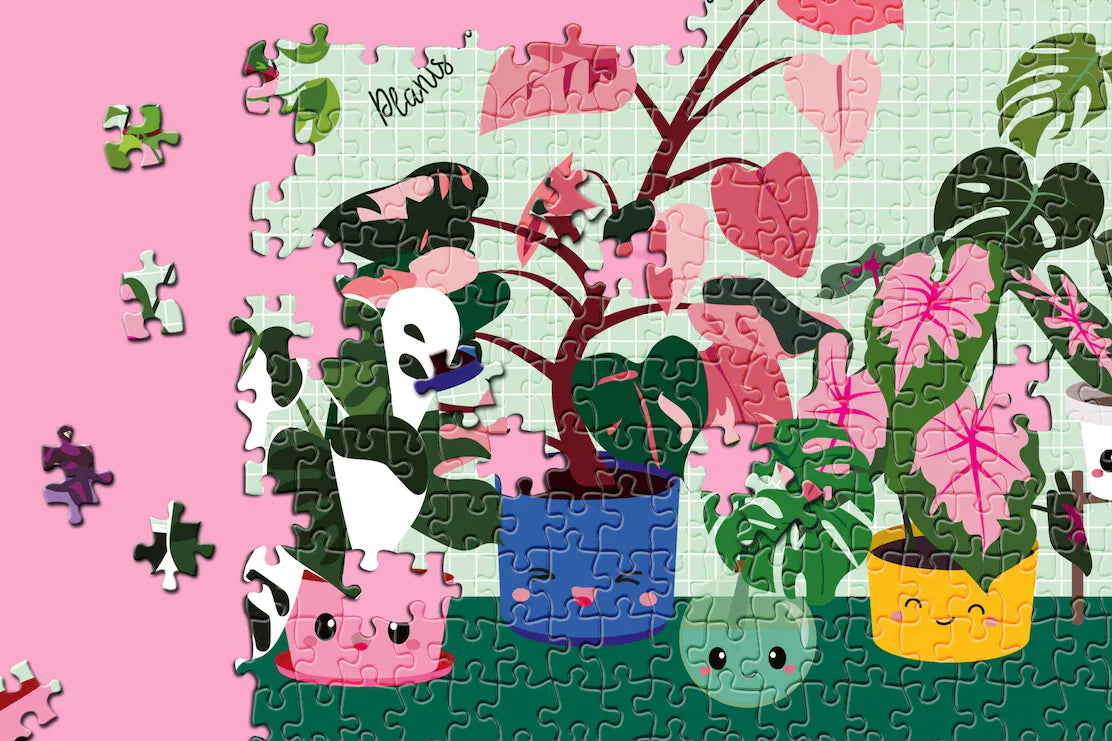 Puzzle "Plante Kawaii"