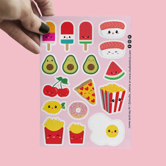 Stickers "Sushi fruit Kawaii"